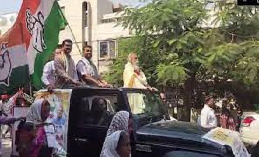 7 प्रत्याशियों ने CM भूपेश की मौजूदगी में भरा नामांकन - CG Sandesh