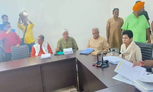  RAIPUR : कांग्रेस चुनाव समिति की बैठक राजीव भवन में जारी - CG Sandesh