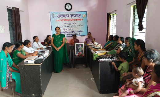 सांकरा : ग्रीन ग्राम पंचायत सपोस में  'संकल्प सप्ताह' आकांक्... - CG Sandesh