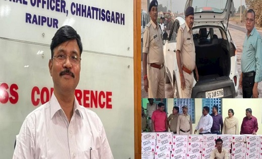 अब तक करीब 2 करोड़ की शराब और गांजा जब्त - CG Sandesh