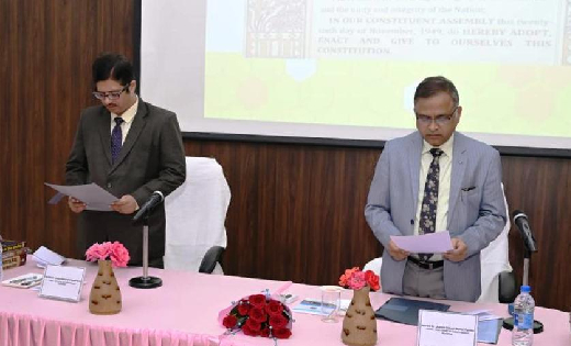 छत्तीसगढ़ न्यायिक अकादमी में संविधान दिवस का गरिमामय आयोजन - CG Sandesh