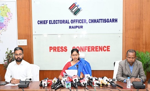 छत्तीसगढ़ में ऐसे कौन से मतदान केंद्र हैं जहां शत-प्रतिशत हुई... - CG Sandesh