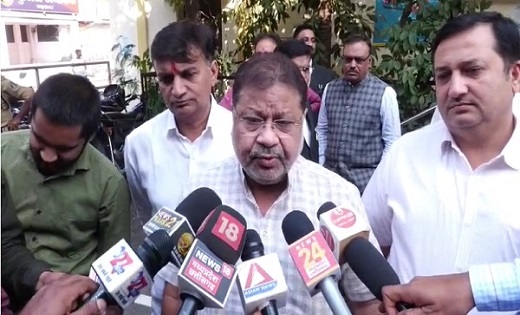 सांसद सुनील सोनी ने जिला निर्वाचन अधिकारी से मुलाकात कर निष्... - CG Sandesh