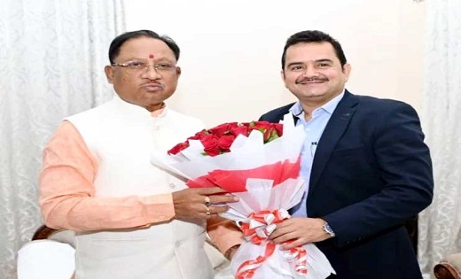 IAS पी दयानंद ने की मुख्यमंत्री साय से मुलाकात - CG Sandesh