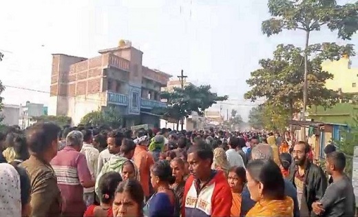 Accident : नहीं थम रहा तेज रफ्तार का कहर...हाईवा की चपेट में... - CG Sandesh