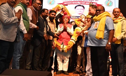 CM साय पहुंचे पं. दीनदयाल उपाध्याय ऑडिटोरियम..नवनिर्वाचित वि... - CG Sandesh