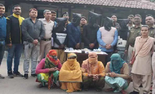 CG Crime : शातिर गैंग का हुआ पर्दाफाश, 4 महिलाएं और 5 पुरुष ... - CG Sandesh