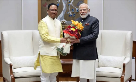 मुख्यमंत्री विष्णुदेव साय ने PM मोदी से की मुलाकात.. - CG Sandesh