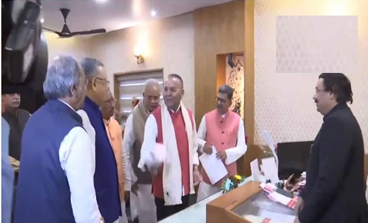 रमन सिंह ने छत्तीसगढ़ विधानसभा अध्यक्ष पद के लिए दाखिल किया ... - CG Sandesh