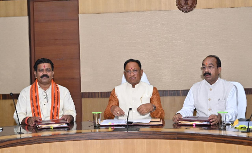 साय कैबिनेट की बैठक में इन अहम मुद्दों पर लिया गया फैसला - CG Sandesh