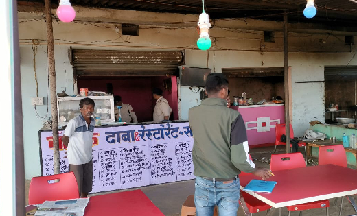 सांकरा : शुष्क दिवस पर अवैध शराब बिक्री पर की गई कार्रवाई - CG Sandesh
