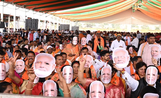 मोदी मय हुआ शपथ ग्रहण स्थल, महतारी वंदन योजना के लिए महिलाओं... - CG Sandesh