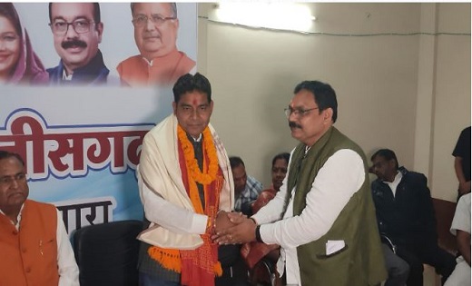 विधायक से मंत्री बने टंकराम वर्मा के स्वागत में उमड़ा जनसैला... - CG Sandesh