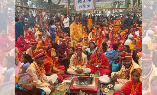 महासमुंद : मुख्यमंत्री कन्या विवाह योजना में 250 जोड़े बंधे व... - CG Sandesh