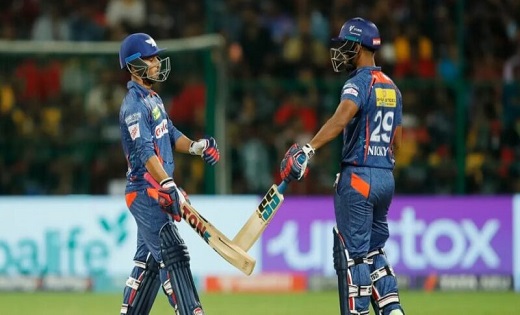 रोमांचक मुकाबले में LSG ने मारी बाजी, RCB को 1 विकेट से हराय... - CG Sandesh