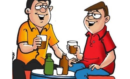 तुमगांव : चाय दुकान में शराब पिलाने वाला गिरफ्तार