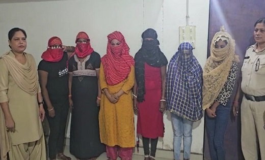 6 महिलाएं और 3 युवक पकड़ाए...छत्तीसगढ़ में सेक्स रैकेट का भंडा... - CG Sandesh
