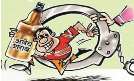 सरायपाली : बाइक में अवैध शराब परिवहन करते आरोपी गिरफ्तार