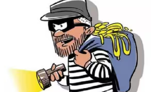 सरायपाली : किराना दुकान में घुसकर सामान और नगदी रकम की चोरी