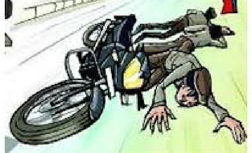 सिंघोड़ा : ट्रक की चपेट में आने से बाइक सवार 2 लोगों की मौत