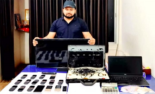 करोड़ों का ऑनलाइन सट्टा खिलाने वाला खाईवाल गिरफ्तार,16 मोबाइ... - CG Sandesh