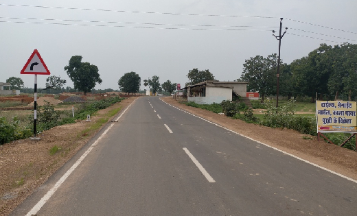 सांकरा से झगरेनडीह सड़क बनने से 27 गांव के लिए आवागमन हुआ सुग... - CG Sandesh