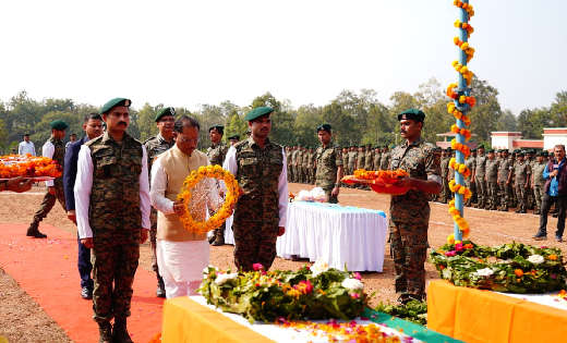 मुख्यमंत्री विष्णु देव साय ने शहीद जवानों के पार्थिव शरीर पर... - CG Sandesh