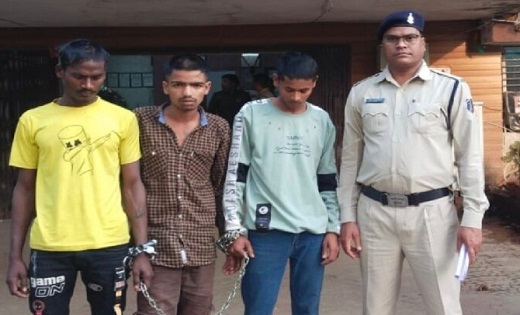 RAIPUR : पेट्रोल पंप में चाकूबाजी करने वाले 3 आरोपी गिरफ्तार - CG Sandesh