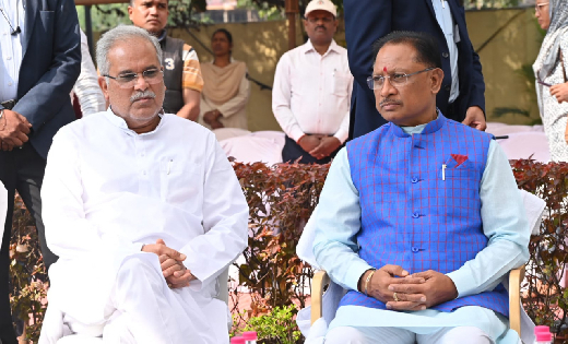 मुख्यमंत्री साय ने पूर्व सीएम बघेल के पिता को दी श्रद्धांजलि... - CG Sandesh