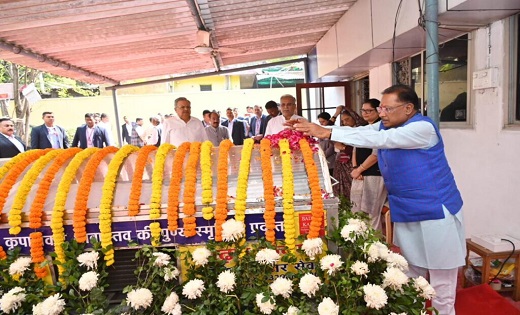 मुख्यमंत्री विष्णुदेव साय ने नंदकुमार बघेल को दी श्रद्धांजलि... - CG Sandesh