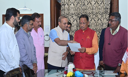 मुख्यमंत्री से छत्तीसगढ़ युवा प्रगतिशील किसान संघ के सदस्यों ... - CG Sandesh