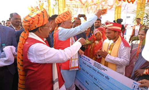 तातापानी महोत्सव में 400 जोड़ों का विवाह...सीएम साय ने दिया आ... - CG Sandesh