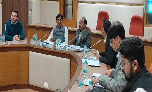 वित्त मंत्री चौधरी और डिप्टी सीएम साव ने की विभागीय बजट की स... - CG Sandesh