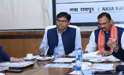 वित्त मंत्री ओपी चौधरी ने की स्वास्थ्य विभाग की बजट समीक्षा - CG Sandesh