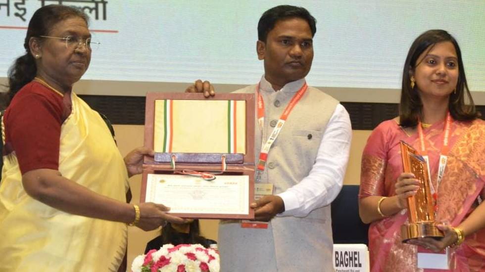 CG : इस ग्राम पंचायत को मिला राष्ट्रीय पंचायत पुरस्कार - 202... - CG Sandesh