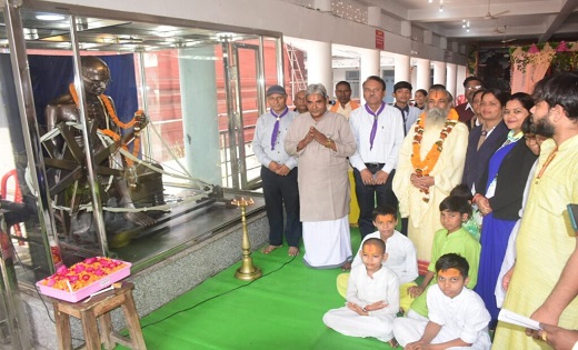 जैतू साव मठ में सर्वधर्म प्रार्थना सभा के जरिए राष्ट्रपिता म... - CG Sandesh