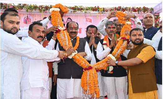 साहू युवक-युवती परिचय सम्मेलन में पहुंचे उप मुख्यमंत्री अरुण... - CG Sandesh
