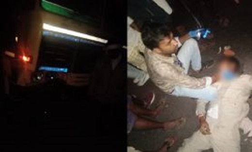 ट्रक खड़ी करके घर के अंदर जा रहे दो युवकों को हाइवा ने मारी ट... - CG Sandesh