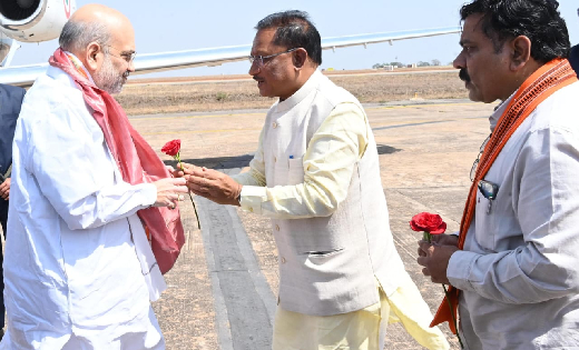 केंद्रीय गृह मंत्री अमित शाह का राजधानी रायपुर के स्वामी विव... - CG Sandesh
