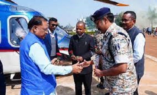 मुख्यमंत्री विष्णु देव साय पहुंचे नारायणपुर..जनप्रतिनिधियों ... - CG Sandesh