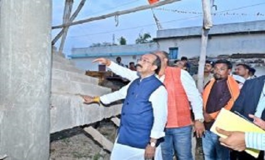 निर्माण कार्यों की गुणवत्ता को लेकर उप मुख्यमंत्री अरुण साव ... - CG Sandesh