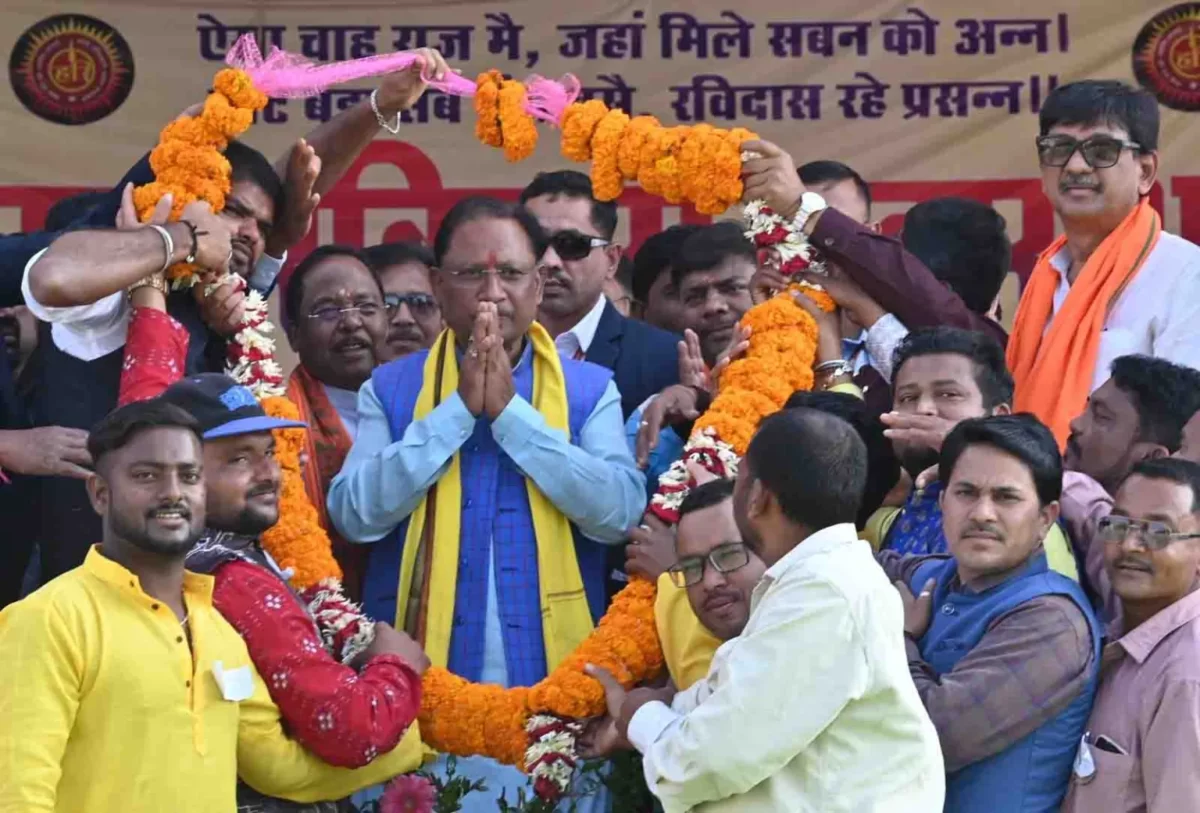 संत गुरू रविदास के विचार और आदर्श आज भी प्रासंगिकः सीएम साय - CG Sandesh