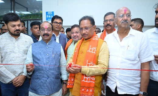 मुख्यमंत्री ने किया तक्षशिला रीडिंग जोन सह लाइब्रेरी का शुभा... - CG Sandesh