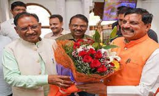 एमपी के मुख्यमंत्री डॉ. मोहन यादव ने CM विष्णु देव साय से की... - CG Sandesh