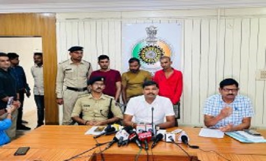 चेन स्नेचिंग और वाहन चोरी करने वाले गैंग का पुलिस ने किया पर... - CG Sandesh