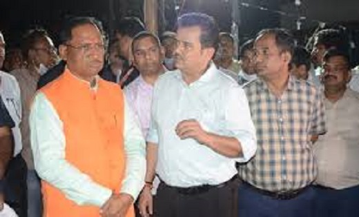 बिजली गोदाम में भीषण आगजनी : मौके पर पहुंचकर सीएम विष्णुदेव ... - CG Sandesh