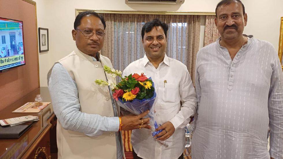 सीएम साय का ओडिशा के नव निर्वाचित विधायकों ने जताया आभार - CG Sandesh