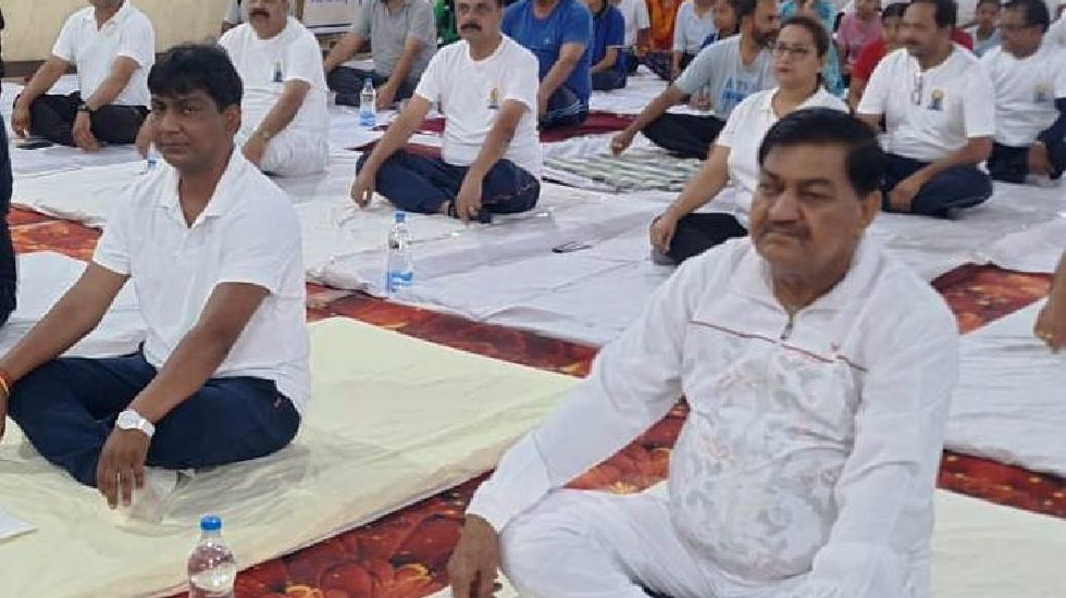 दशम अंतराष्ट्रीय योग दिवस का आयोजन - CG Sandesh
