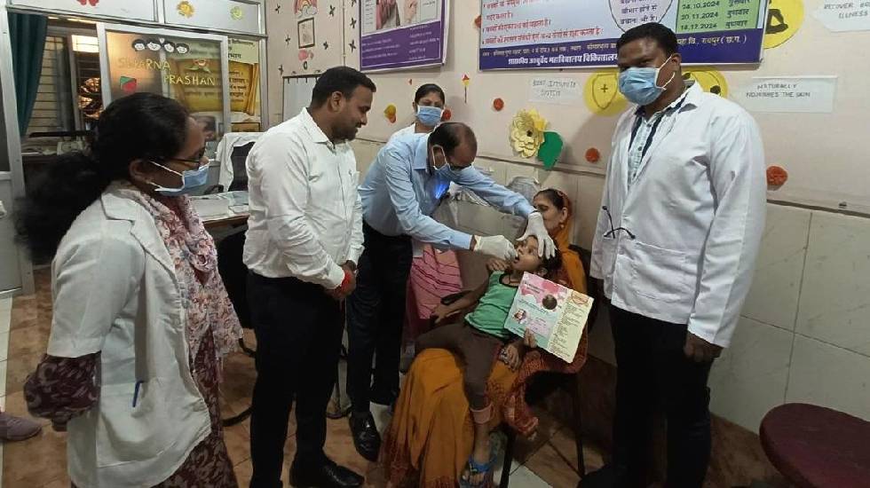 राष्ट्रीय आयुष मिशन की टीम ने स्वर्णप्राशन को सराहा - CG Sandesh