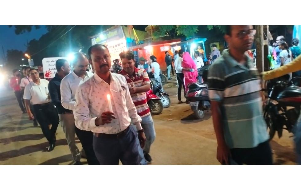 कोलकाता डॉक्टर के साथ हुई घटना के विरोध में छत्तीसगढ़ स्वास्थ... - CG Sandesh